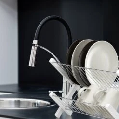 Égouttoir à Deux étages En Blanc -Cuisine À La Maison bb0244ff863c497c94b7d4fbbfdf679a