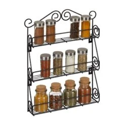 Étagère à épices Murale -Cuisine À La Maison bbde3a2d796d49969244293409c6b612