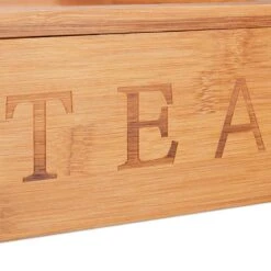 Boîte à Thé En Bambou 9 Compartiments 17 Boîte à Thé En Bambou 9 Compartiments -Cuisine À La Maison bda036f434a94670bbe52fdfb52d6cdd