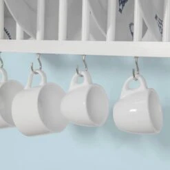 Porte-Assiettes Murale FRG275-W -Cuisine À La Maison bfd8764048d342358bc410da951308e1