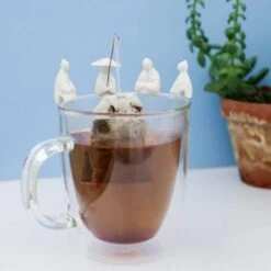 Lot De 4 Porte-sachets De Thé Pecheurs -Cuisine À La Maison c05b9c1b78ca430da8bed78cd18ecd3d