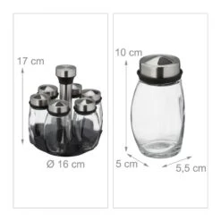 Carrousel à épices Avec 6 Pots -Cuisine À La Maison c213aaff378a4ce6b4179af7ea8498cc