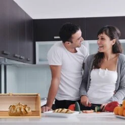 Boîte à Pain En Bambou -Cuisine À La Maison c762fe00ebf241c282dc616f272f9863