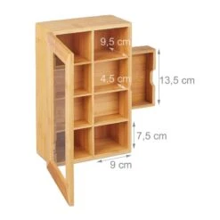 Boîte à Thé Bambou Fenêtre -Cuisine À La Maison c7bd35ccafd14e808ab0fbe06cf28474