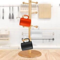 Porte-tasses à Café En Bambou 11 Porte-tasses à Café En Bambou -Cuisine À La Maison c970ab62f87a46a6bb9c3475a619ac3d