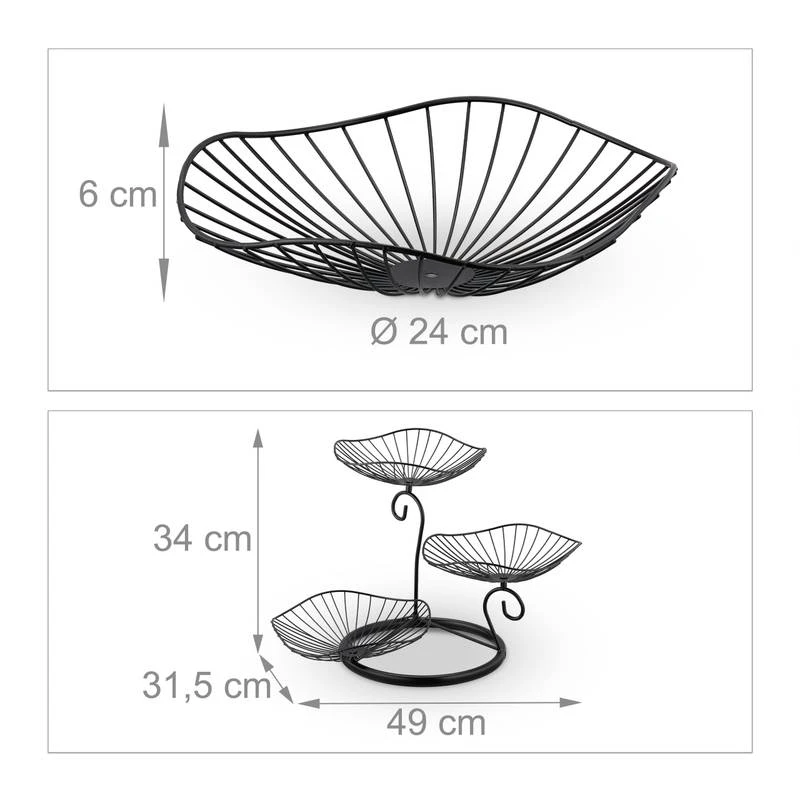 Corbeille à Fruits à 3 Niveaux 7 Corbeille à Fruits à 3 Niveaux – Image 7
