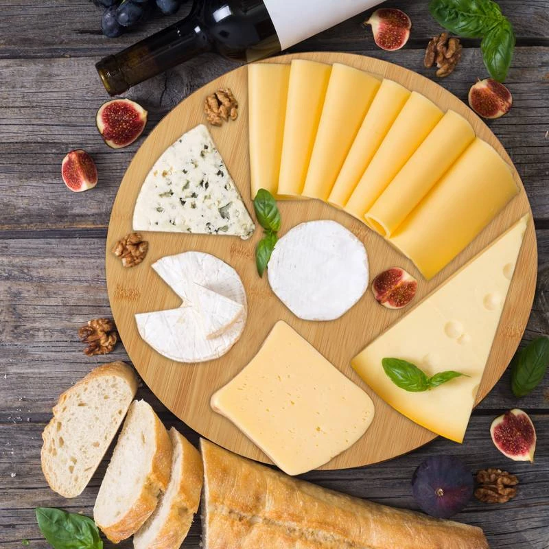 Planche Pizza En Bambou En Lot De 2 4 Planche Pizza En Bambou En Lot De 2 – Image 4