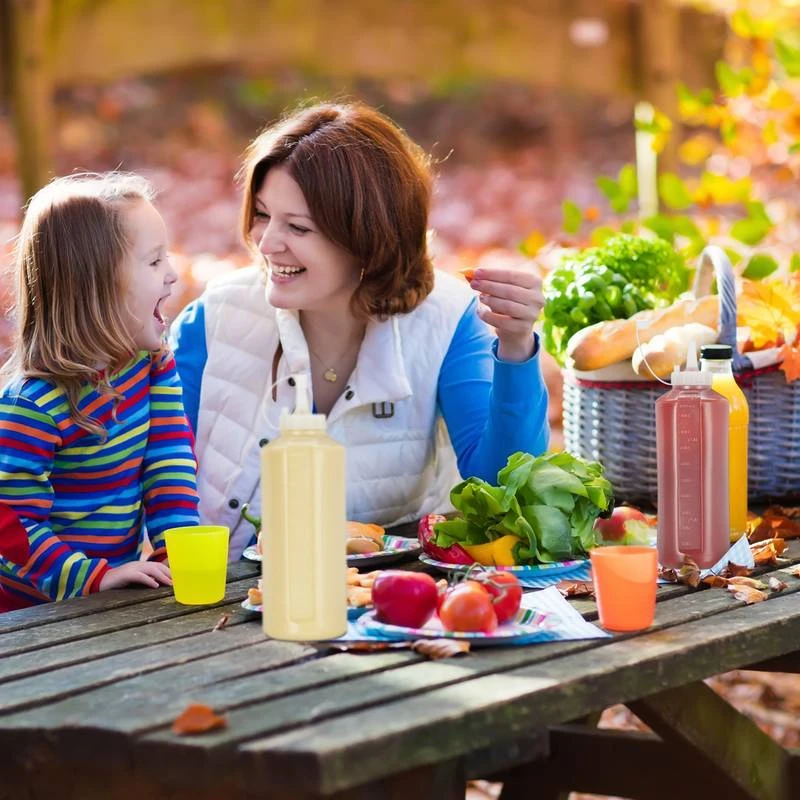 Bouteille à Sauce 1000 Ml Lot De 4 4 Bouteille à Sauce 1000 Ml Lot De 4 – Image 4