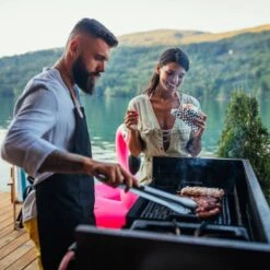 Pince De Barbecue Avec Poignée En Bois -Cuisine À La Maison cfa95479632b464fbaa6298929604973