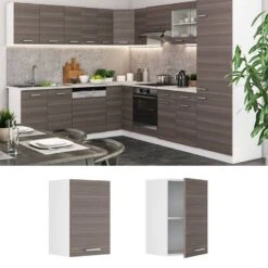 Meuble Haut R-Line 40cm Blanc Brillant -Cuisine À La Maison d126201764a542d4b8f37ca6428dcfa8