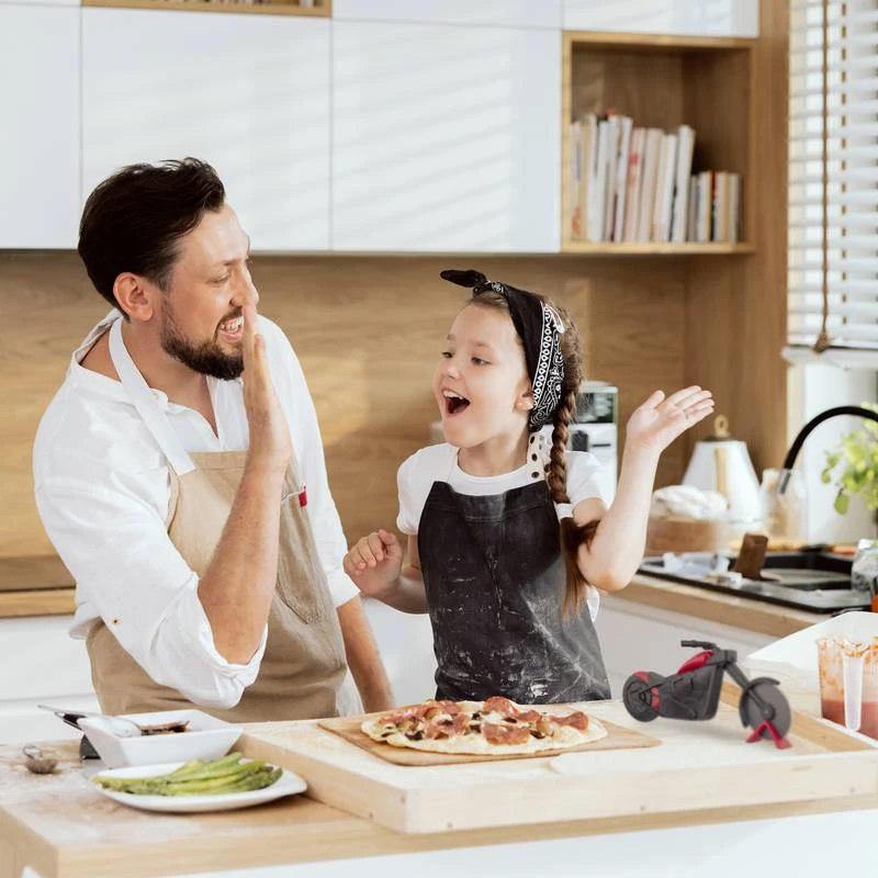 Coupe-pizza En Forme De Moto 3 Coupe-pizza En Forme De Moto – Image 3