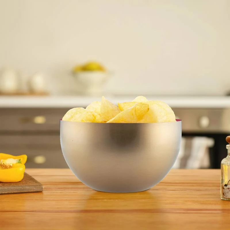 Saladier Rouge-doré En Lot De 3 11 Saladier Rouge-doré En Lot De 3 – Image 11