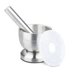 Mortier Pilon Acier Inoxydable