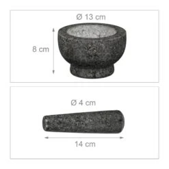 Mortier En Granit Avec Gros Pilon -Cuisine À La Maison d45cdb91affc482c9a3886e02490c2d7
