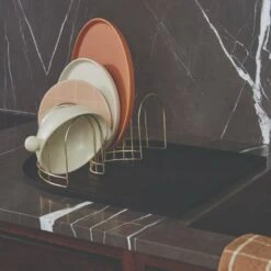 Egouttoir à Vaisselle Marron -Cuisine À La Maison d561dbb55cd740c68af496237a38f3c6 1