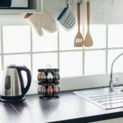 Carrousel à épices Avec 16 Pots -Cuisine À La Maison d60bc0a74cc640bdab11f456a91df957