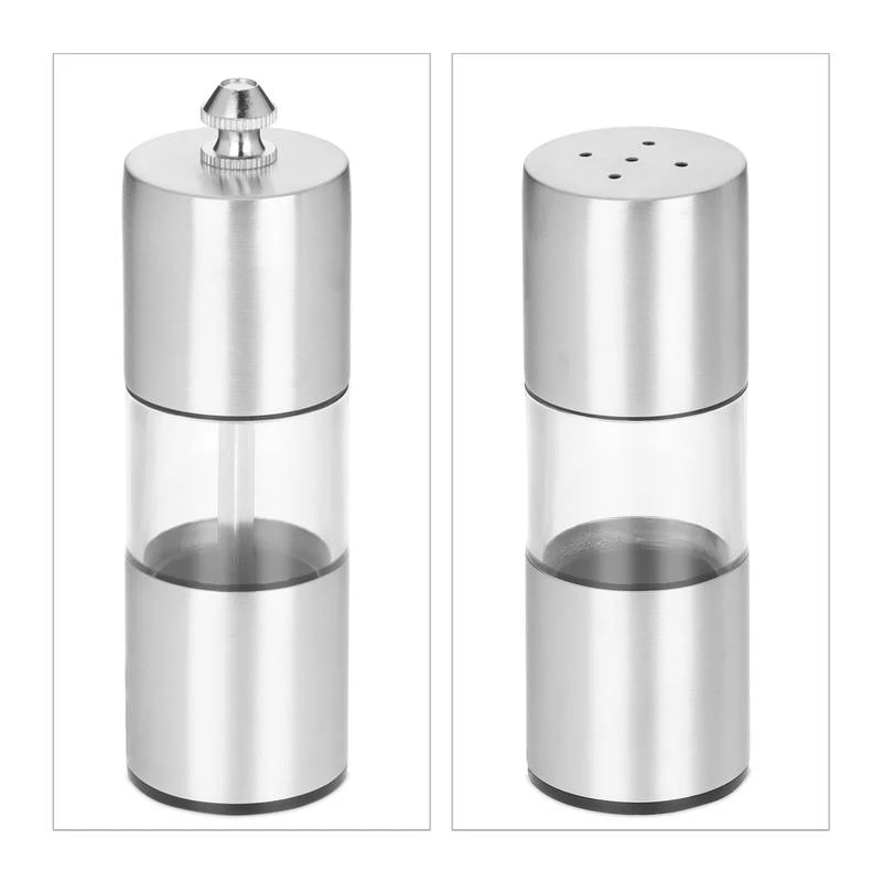 Salière Et Moulin à Poivre Lot De 2 6 Salière Et Moulin à Poivre Lot De 2 – Image 6