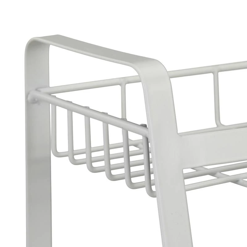 Rangement à épices Blanc Avec 3 étagères 7 Rangement à épices Blanc Avec 3 étagères – Image 7