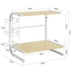 Étagère Micro Ondes FRG092-W -Cuisine À La Maison d7bee8df5d024331bec88eb7ac19c0f1