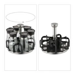 Tourniquet à épices Avec 6 Pots -Cuisine À La Maison d81fc34927cc406e9100f4edb10b8fac