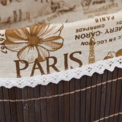 Corbeille De Pain En Bambou Marron -Cuisine À La Maison da7772b5ee8c4c908995e4d4e3201a78