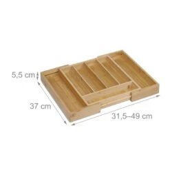 Range-couverts Extensible Bambou Cuisine -Cuisine À La Maison dc67ba62feb74a96a0196b98cee0ae31