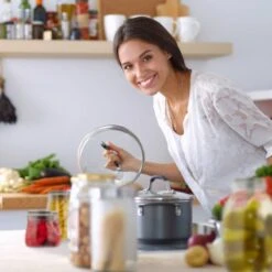 Bocal En Verre En Set De 3 -Cuisine À La Maison dc7e7364278a4c268a55c7ab9bd125cd