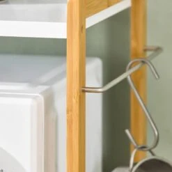 Étagère Micro Ondes KCR07-WN -Cuisine À La Maison dd99a5012ca348ec9b23344695f92e9d