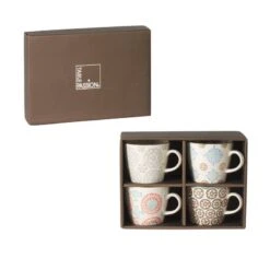 Coffret De 4 Tasses Bohème 5 Coffret De 4 Tasses Bohème -Cuisine À La Maison e01b5751019d4b5db26c963133b5dcc6