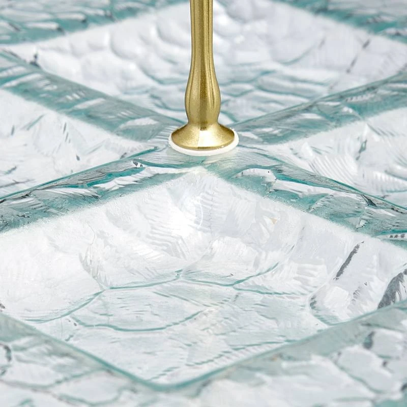 Serviteur Gâteau Carré En Verre 8 Serviteur Gâteau Carré En Verre – Image 8