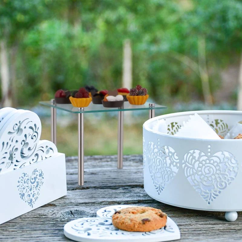 Lot De 3 Plateaux Empilables 4 Lot De 3 Plateaux Empilables – Image 4