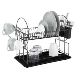 Wenko Séchoir à Vaisselle Premium Duo -Cuisine À La Maison e720f9ca10b84104a68245a018741087