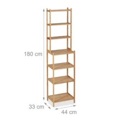 Étagère Haute En Bambou -Cuisine À La Maison e83abd6d8df14fdeb0c0ff2d1ac28681