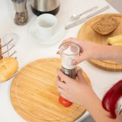 Moulin à Poivre Design En Verre Lot De 2 -Cuisine À La Maison e9366204d4b64cd39d8de20baa06dc48