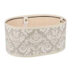 Corbeille à Pain En Bambou Motif Floral -Cuisine À La Maison eebbbdab322f40cf9ff5fff6bee04317