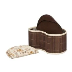 Corbeille De Pain En Bambou Marron -Cuisine À La Maison ef441c4d850a41feb86f330b4670de42