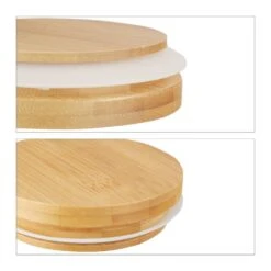 Jeu De 3 Pots De Stockage En Verre 600ml -Cuisine À La Maison f023335b45ad4914b46ead35b5dce86e