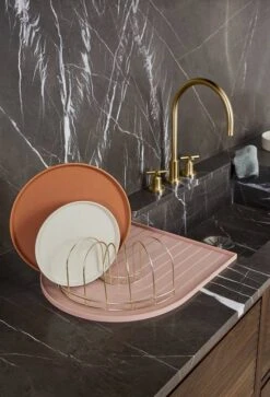 Egouttoir à Vaisselle Noir -Cuisine À La Maison f08b8b04a9c64ff6abe96755f8e430be