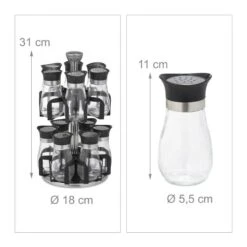 Carrousel à épices Avec 12 Pots -Cuisine À La Maison f192492b0d8d4df794653b790d8717d8