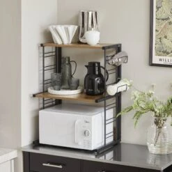 Étagère Micro Ondes KCR08-PF -Cuisine À La Maison f26657d122404966b9dfeaa13665a018