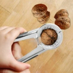 Casse-noix En Métal Argenté -Cuisine À La Maison f6630f31bcdf4fdb97ee0771bcc1b68b