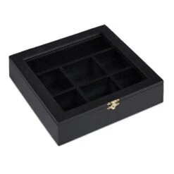 Boîte à Thé Design Effet Bois 7 Casiers -Cuisine À La Maison f7f1643c97fb47f5b1fd39aad9212e99