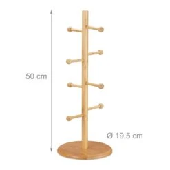 Porte-tasses à Café En Bambou 17 Porte-tasses à Café En Bambou -Cuisine À La Maison f8d36deea563414183b9b3ee6cb03865