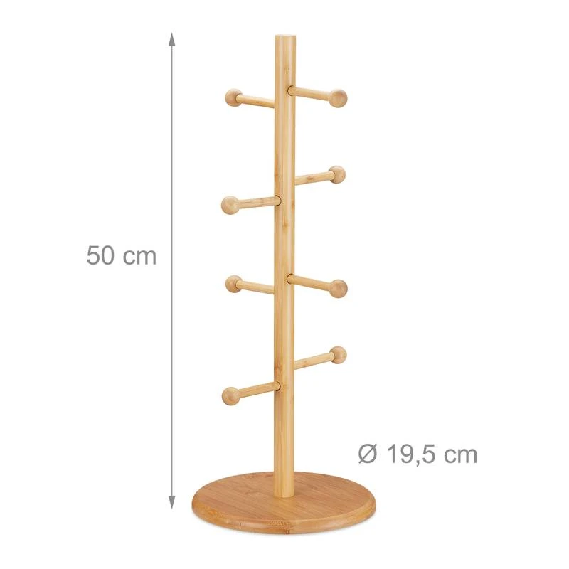 Porte-tasses à Café En Bambou 9 Porte-tasses à Café En Bambou – Image 9