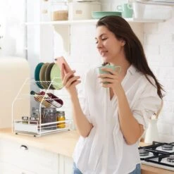 Organiseur De Placard Blanc 12 Organiseur De Placard Blanc -Cuisine À La Maison fad046d26ec24fd799cfd4063591d1fc